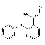 N’-hydroxy-2-phenoxypyridine-3-carboximidamide