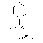 1-(morpholin-4-yl)-2-nitroethen-1-amine