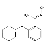 N’-hydroxy-2-(piperidin-1-ylmethyl)benzene-1-carboximidamide