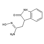 N’-hydroxy-2-(2-oxo-2,3-dihydro-1H-indol-3-yl)ethanimidamide