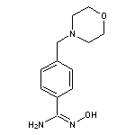 N’-hydroxy-4-(morpholin-4-ylmethyl)benzene-1-carboximidamide