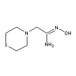 N’-hydroxy-2-(thiomorpholin-4-yl)ethanimidamide