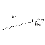 N’-cyclopropyl(dodecylsulfanyl)methanimidamide hydrobromide