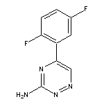 5-(2,5-difluorophenyl)-1,2,4-triazin-3-amine