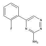 5-(2-fluorophenyl)-1,2,4-triazin-3-amine