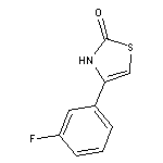 4-(3-fluorophenyl)-2,3-dihydro-1,3-thiazol-2-one