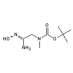 tert-butyl N-[(N’-hydroxycarbamimidoyl)methyl]-N-methylcarbamate