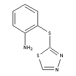 2-(1,3,4-thiadiazol-2-ylsulfanyl)aniline