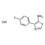 4-(4-fluorophenyl)-1,3-thiazol-5-amine hydrochloride