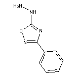 5-hydrazinyl-3-phenyl-1,2,4-oxadiazole