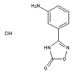 3-(3-aminophenyl)-4,5-dihydro-1,2,4-oxadiazol-5-one hydrochloride