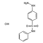 4-hydrazinyl-N-phenylbenzene-1-sulfonamide hydrochloride