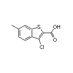 3-Chloro-6-methylbenzothiophene-2-carboxylic Acid