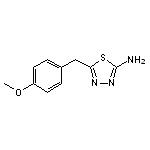 5-(4-Methoxybenzyl)-1,3,4-thiadiazol-2-amine