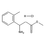 methyl 3-amino-3-(2-methylphenyl)propanoate hydrochloride