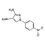 3-amino-1-(4-nitrophenyl)-1H-pyrazole-4-carbonitrile