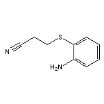 3-[(2-Aminophenyl)thio]propanenitrile