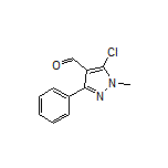 5-Chloro-1-methyl-3-phenyl-1H-pyrazole-4-carbaldehyde