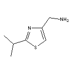 1-(2-isopropyl-1,3-thiazol-4-yl)methanamine