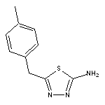 2-Amino-5-(4-methylbenzyl)-1,3,4-thiadiazole