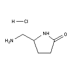 5-(aminomethyl)pyrrolidin-2-one hydrochloride