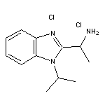 1-[1-(propan-2-yl)-1H-1,3-benzodiazol-2-yl]ethan-1-amine dihydrochloride