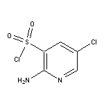 2-amino-5-chloropyridine-3-sulfonyl chloride