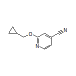 2-(Cyclopropylmethoxy)isonicotinonitrile