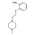 2-[2-(4-methylpiperazin-1-yl)ethoxy]aniline