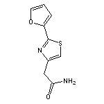 2-[2-(furan-2-yl)-1,3-thiazol-4-yl]acetamide