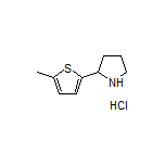 2-(5-Methyl-2-thienyl)pyrrolidine Hydrochloride