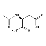 (3S)-3-carbamoyl-3-acetamidopropanoic acid