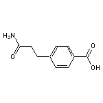 4-(2-carbamoylethyl)benzoic acid