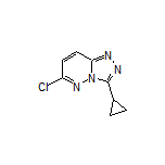 6-chloro-3-cyclopropyl-[1,2,4]triazolo[4,3-b]pyridazine