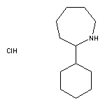 2-cyclohexylazepane hydrochloride