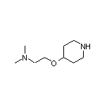 N,N-Dimethyl-2-(piperidin-4-yloxy)ethanamine