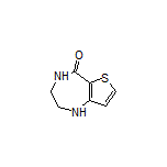 3,4-Dihydro-1H-thieno[3,2-e][1,4]diazepin-5(2H)-one