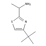 1-(4-tert-butyl-1,3-thiazol-2-yl)ethan-1-amine