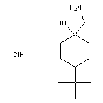 1-(aminomethyl)-4-tert-butylcyclohexan-1-ol hydrochloride