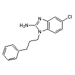 5-chloro-1-(3-phenylpropyl)-1H-1,3-benzodiazol-2-amine