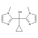 cyclopropylbis(1-methyl-1H-imidazol-2-yl)methanol