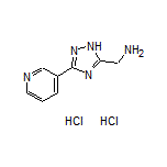 [3-(3-Pyridyl)-1H-1,2,4-triazol-5-yl]methanamine Dihydrochloride