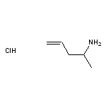 pent-4-en-2-amine hydrochloride