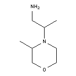 2-(3-methylmorpholin-4-yl)propan-1-amine