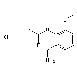 [2-(difluoromethoxy)-3-methoxyphenyl]methanamine hydrochloride