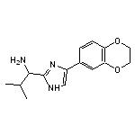 1-[4-(2,3-dihydro-1,4-benzodioxin-6-yl)-1H-imidazol-2-yl]-2-methylpropan-1-amine