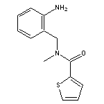 N-[(2-aminophenyl)methyl]-N-methylthiophene-2-carboxamide