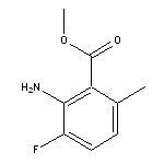 methyl 2-amino-3-fluoro-6-methylbenzoate