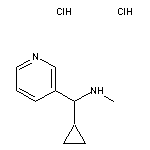 [cyclopropyl(pyridin-3-yl)methyl](methyl)amine dihydrochloride