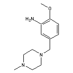 2-methoxy-5-[(4-methylpiperazin-1-yl)methyl]aniline